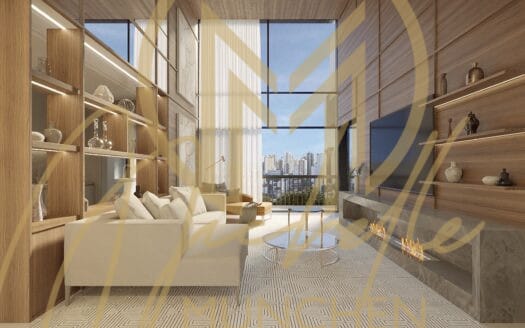 Apartamento 117 m² no Batel – 2 Suítes/ Mezanino, 2 vagas