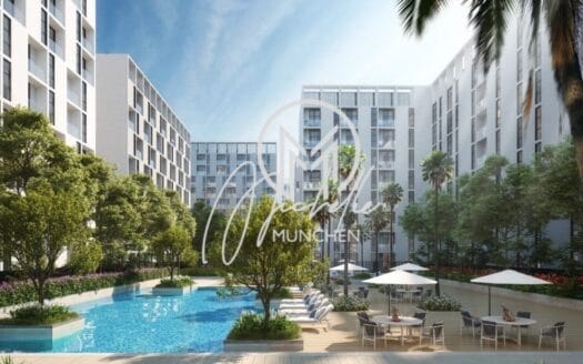 Seu refúgio em Dubai: Studio à venda dentro de complexo aquático exclusivo