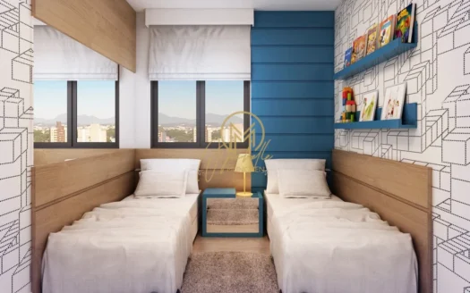 Apartamento 44m² no Ecoville – Viva a modernidade e o conforto