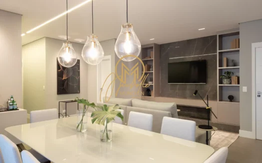 Apartamento de 121m² com 3 quartos sendo 2 suites –  Conforto elevado em um dos pontos mais valorizados de Curitiba