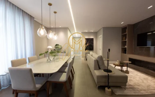 Apartamento de 121m² com 3 quartos sendo 2 suites –  Conforto elevado em um dos pontos mais valorizados de Curitiba