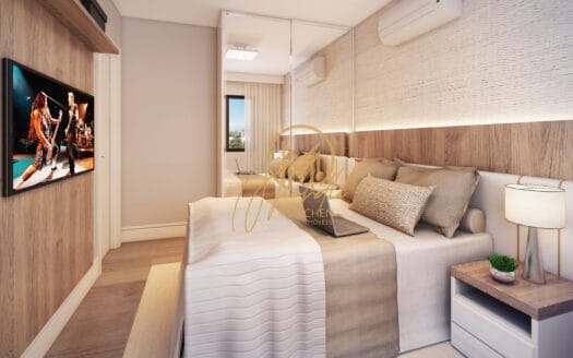 Apartamento 44m² no Ecoville – Viva a modernidade e o conforto