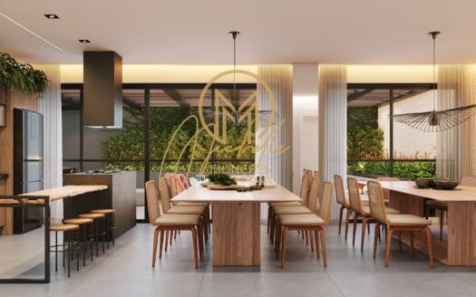 Apartamento de 38m² privativos no Batel – modernidade, bem-estar e localização premium