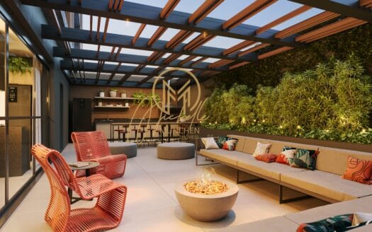 Apartamento de 47m² privativos no Batel – conforto, design e localização estratégica