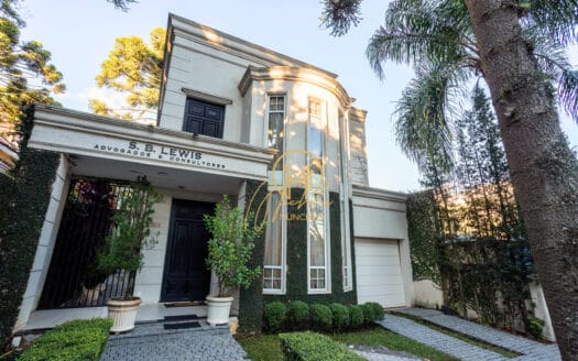 Casa Comercial no Batel – 337m² privativos e 60m² de área gourmet
